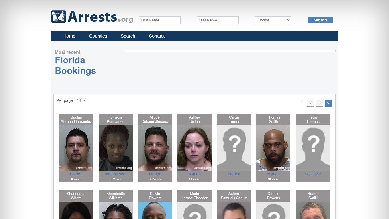 Search Florida Florida Jail Arrest Records